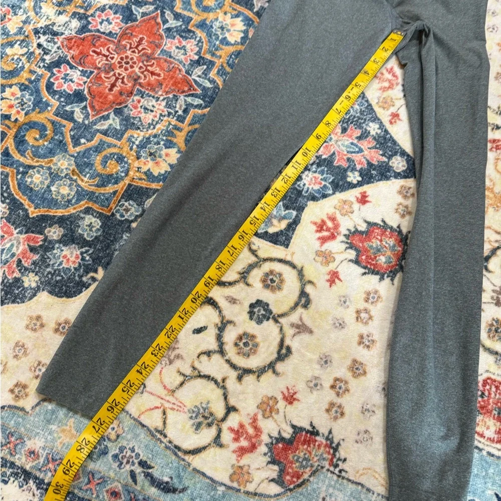 238 Nike Dri-Fit Charcoal Gray Leggings XS High Rise One Training Yoga